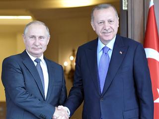 ВИДЕО - Путин менен Эрдоган Сочиде жолукту
