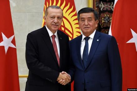 АУДИО - Түркиянын Президенти Режеп Тайип Эрдоган Кыргызстан элин жана Президент Сооронбай Жээнбековду Эгемендүүлүк күнү менен куттуктады