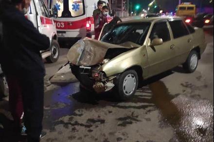 Бишкекте патрулдук милициянын унаасы жол кырсыгына кабылды