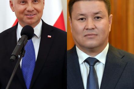 Польшанын Президенти Анжей Дуда Талант Мамытовду жана Кыргызстан элин Жаңы жылы менен куттуктады