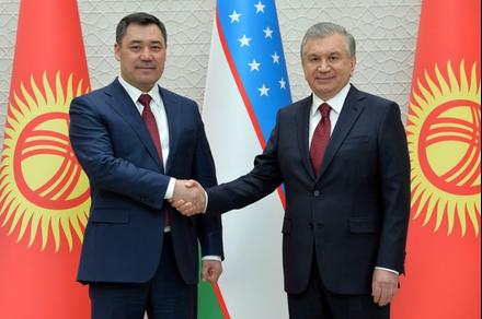 Жапаров: "Кыргызстан Өзбекстан менен түзүлгөн тыгыз кызматташтыкты чыңдоого жана тереңдетүүгө даяр"