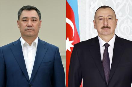 Садыр Жапаров Ильхам Алиевди Республика күнү менен куттуктады