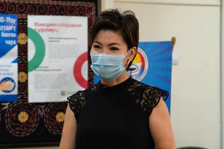 ВИДЕО - Жийде Зоотбекова: “Вакцина алганым үчүн вирус менен жеңил оорудум”