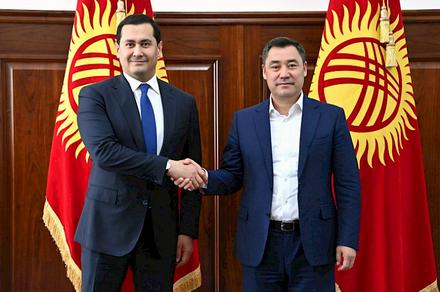Өзбек вице-премьери – инвестиция жана тышкы соода министрин Садыр Жапаров кабыл алды
