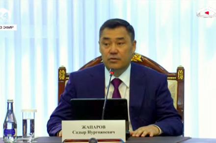 Садыр Жапаров: "Кыргыз-казак кызматташтыгын мындан ары кеңейтүүгө жана күчөтүүгө даярбыз"