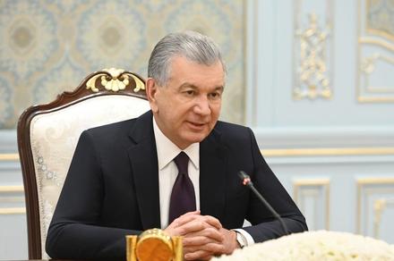 СҮРӨТ - Шавкат Мирзиёев Грузиянын премьер-министрин кабыл алды