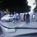 ВИДЕО - Бишкекте Тез жардам унаасына жол берилбей, кырсыктан фельдшердин буту сынып кетти
