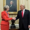 Дональд Трамп менен Тереза Мей жолукту!