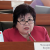 Бөдөш Мамырова: “Асилбекти мандатынан Атамбаев дагы, жетим жүгүрүк Мискенбаев дагы ажырата албайт”