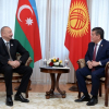 Сооронбай Жээнбеков Азербайжан Президенти Илхам Алиев менен жолугушту
