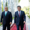 Сооронбай Жээнбеков менен Венгрия Премьер-министри Виктор Орбандын расмий жолугушуу аземи болду