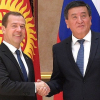 Россия Өкмөтүнүн Төрагасы Дмитрий Медведев Президент Сооронбай Жээнбековду жана Кыргызстан элин Жаңы жылы менен куттуктады 