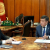 Президент Сооронбай Жээнбеков Мамлекеттик ипотекалык насыялоо программасын ишке ашыруунун жүрүшү менен таанышты