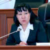 Асия Сасыкбаева, экс - депутат: "Куралдарын мамлекетке тапшырсын"