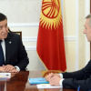 Президент Сооронбай Жээнбеков Евразия турукташтыруу жана өнүктүрүү фондунун (ЕТӨФ) директору Андрей Широковду кабыл алды