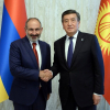    Президент Сооронбай Жээнбеков Армениянын Премьер-министри Никол Пашинян менен жолугушту