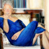 В особняке педофила Эпштейна найден портрет гомосека Клинтона в платье
