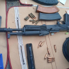 ФОТО - Сотрудники столичной милиции задержали подозреваемого в совершении хулиганства с применением оружия
