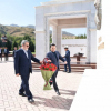 Иран менен Кыргызстандын Ички иштер министрлери "Ата-Бейит" мемориалына гүл коюшту