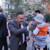 При содействии депутата Бишкекского городского кенеша Элмир Досалиева построена еще одна детская площадка в Октябрьском районе