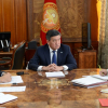 Президент Сооронбай Жээнбеков провел совещание по ситуации на кыргызско-таджикской границе