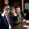 Президент Сооронбай Жээнбеков и Президент России Владимир Путин совместно посмотрели военные учения «Центр-2019»