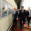 Сүрөт. Президент Сооронбай Жээнбеков Токио шаарындагы «Toshiba Energy Systems and Solutions» компаниясынын заводуна барды