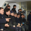 Мухаммедкалый Абылгазиев футбол боюнча кураманы колдоо үчүн  стадионго барды