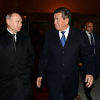 ФОТО - Владимир Путин ЖККУ ЖККнын кезектеги сессиясына катышуу үчүн Кыргызстанга келди