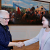 Аида Касымалиева менен Швеция парламентинин вице-спикери жолугушту