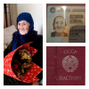 СҮРӨТ- Кыргызстандын 100 жаштагы тургуну биринчи жолу паспорт алды