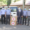Эл аралык Кызыл крест комитетинин Миссиясы ИИМге жеке коргонуу каражаттарын тапшырды
