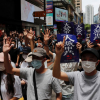 Гонконгдо карантинге карабай нааразылык акциялары өттү