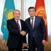 Сооронбай Жээнбеков Казакстандын Тунгуч Президенти Нурсултан Назарбаев менен сүйлөштү