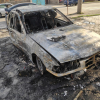Видео - В Бишкеке полностью сгорела легковушка