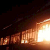 Фото - В Оше произошел пожар на текстильной фабрике