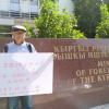 Өндүрүш Токтонасыров Раимкул Аттокуровго каршы пикетке чыкты