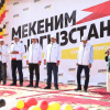 “Мекеним Кыргызстан” партиясынан депутаттыкка талапкерлер Мырза-Акеде