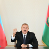 Азербайжан президенти: Тоолуу Карабакта 40 калктуу конушту кайтарып алдык