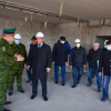 Вице-премьер-министр Равшанбек Сабиров «Ак-Жол - автожол» көзөмөл-өткөрмө жайын реконструкциялоо ишинин жүрүшү менен таанышты
