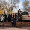 «Түндүкэлектронун» кызматкерлери митингге келген Темиркул Дайыровду кууп кетиришти