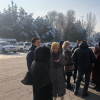 Сейид Атамбаев менен Алия Шагиева Жогорку соттун алдына митингге чыкты