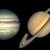 Бүгүн Юпитер менен Сатурн планеталары биригет