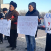 Ошто жер талашкан тургундар пикетке чыгышты