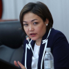 Аида Касымалиева Жогорку Кеңештин депутаттарынын санын кыскартууга каршы чыкты