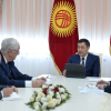 СҮРӨТ - Президент Азербайжандын Кыргызстандагы элчиси Гидаят Оруджевди кабыл алды