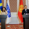 Кыргызстан менен Швециянын ТИМ башчылары кызматташтыкты талкуулашты