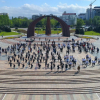 Бишкекте Садыр Жапаровду колдоо акциясы өттү