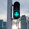 ФОТО - В Нур-Султане появились светофоры со смайликом