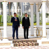СҮРӨТ - Кыргызстан менен Түркмөнстандын президенттеринин расмий жолугушуусу